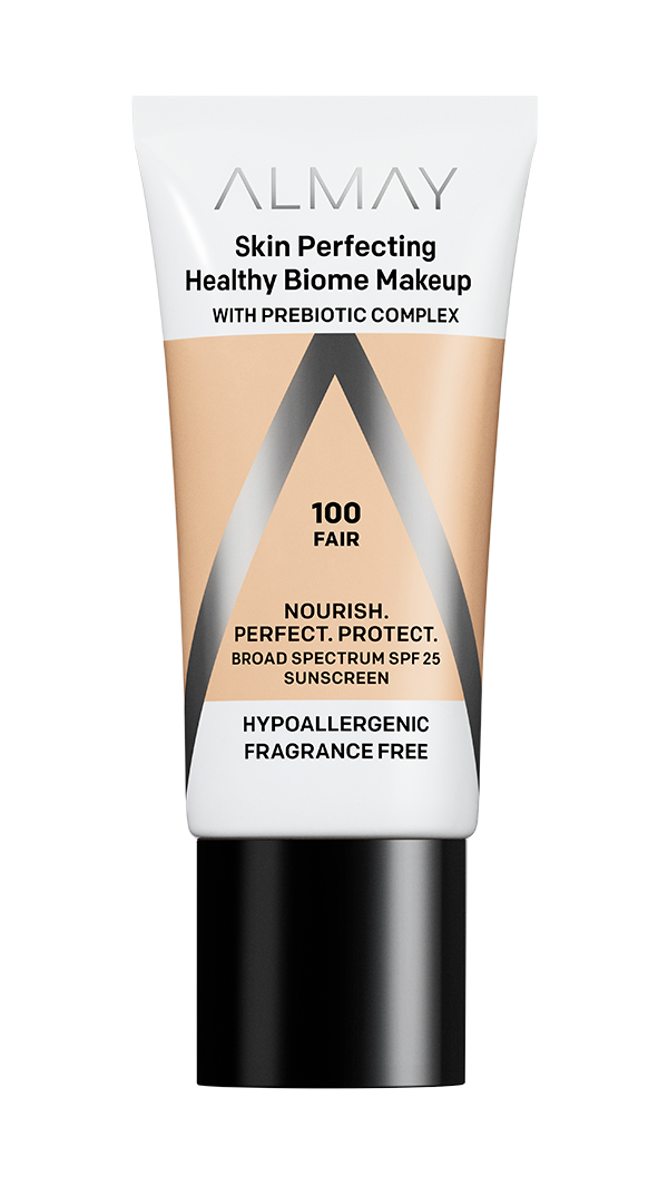 Almay Clear Complexion Acne Foundation Makeup with Salicylic Acid -  Lightweight, Medium Coverage, Hypoallergenic, Fragrance-Free, for Sensitive  Skin