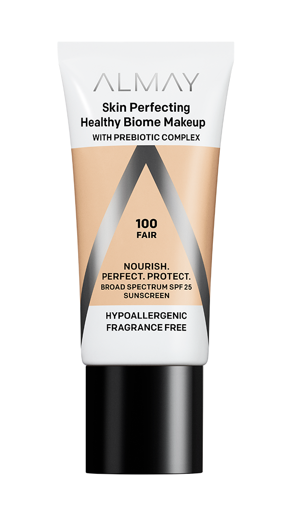Almay Skin Perfecting Healthy Biome Makeup Broad Spectrum SPF 25 Sunscreen