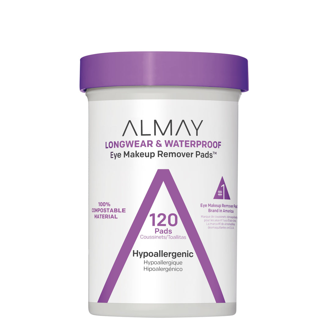 Longwear & Waterproof Eye Makeup Remover Pads