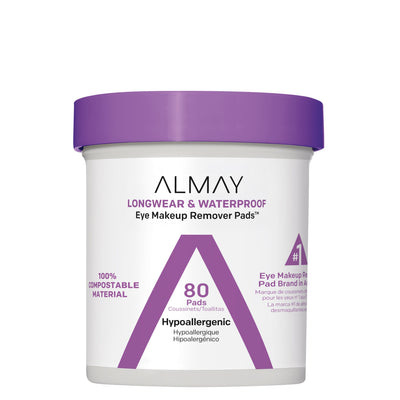 Longwear & Waterproof Eye Makeup Remover Pads