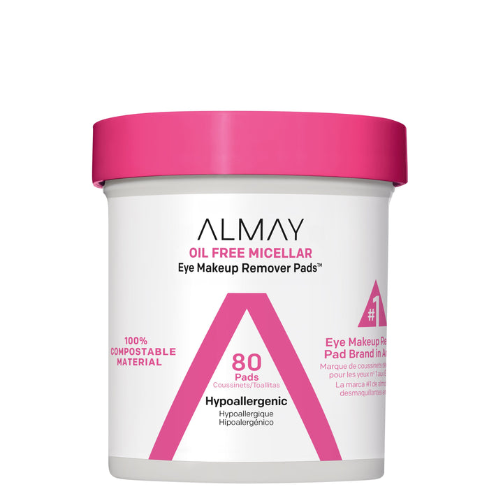 Oil Free Micellar Eye Makeup Remover Pads