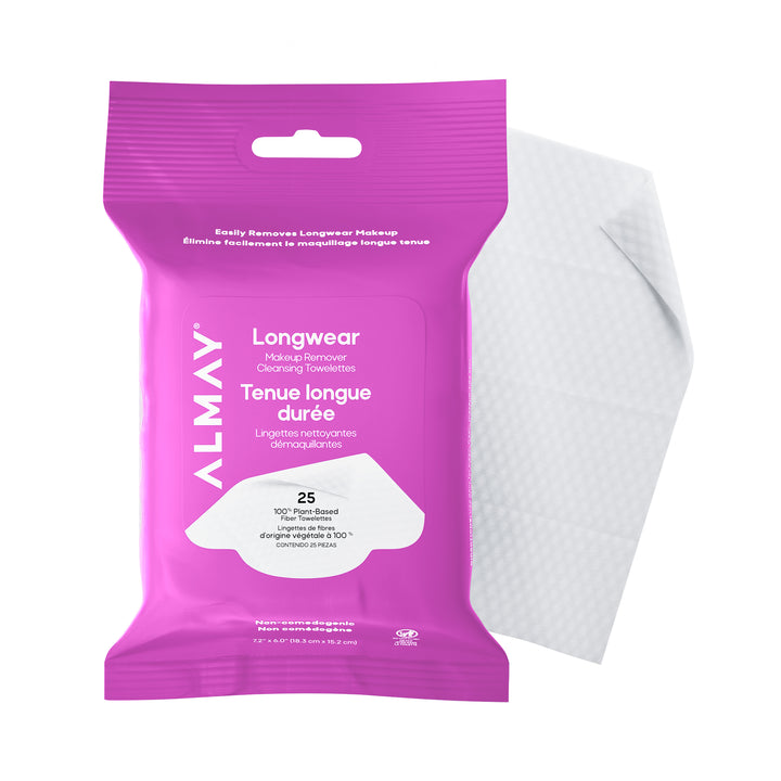 Longwear Makeup Remover Cleansing Towelettes