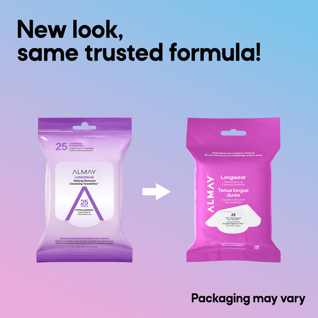 Longwear Makeup Remover Cleansing Towelettes