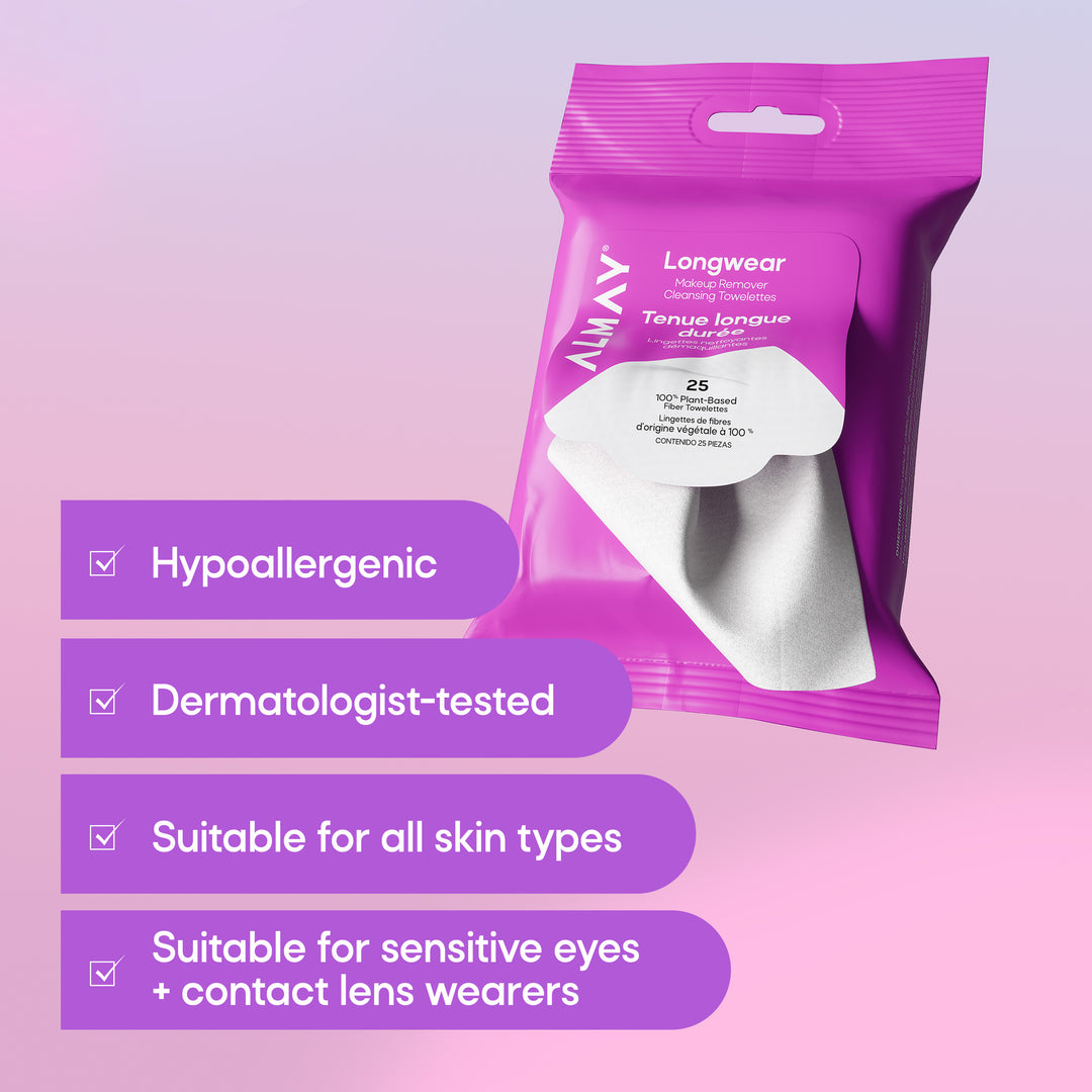 Longwear Makeup Remover Cleansing Towelettes