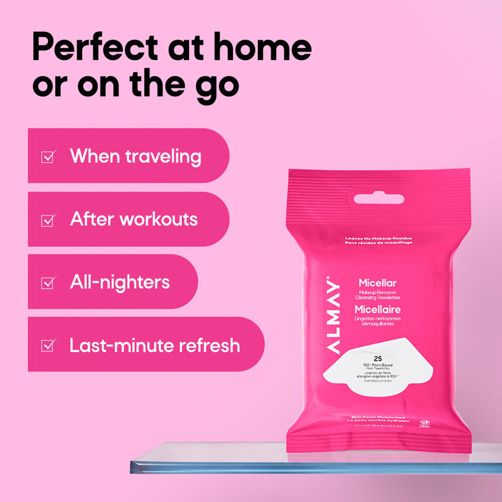Micellar Makeup Remover Cleansing Towelettes