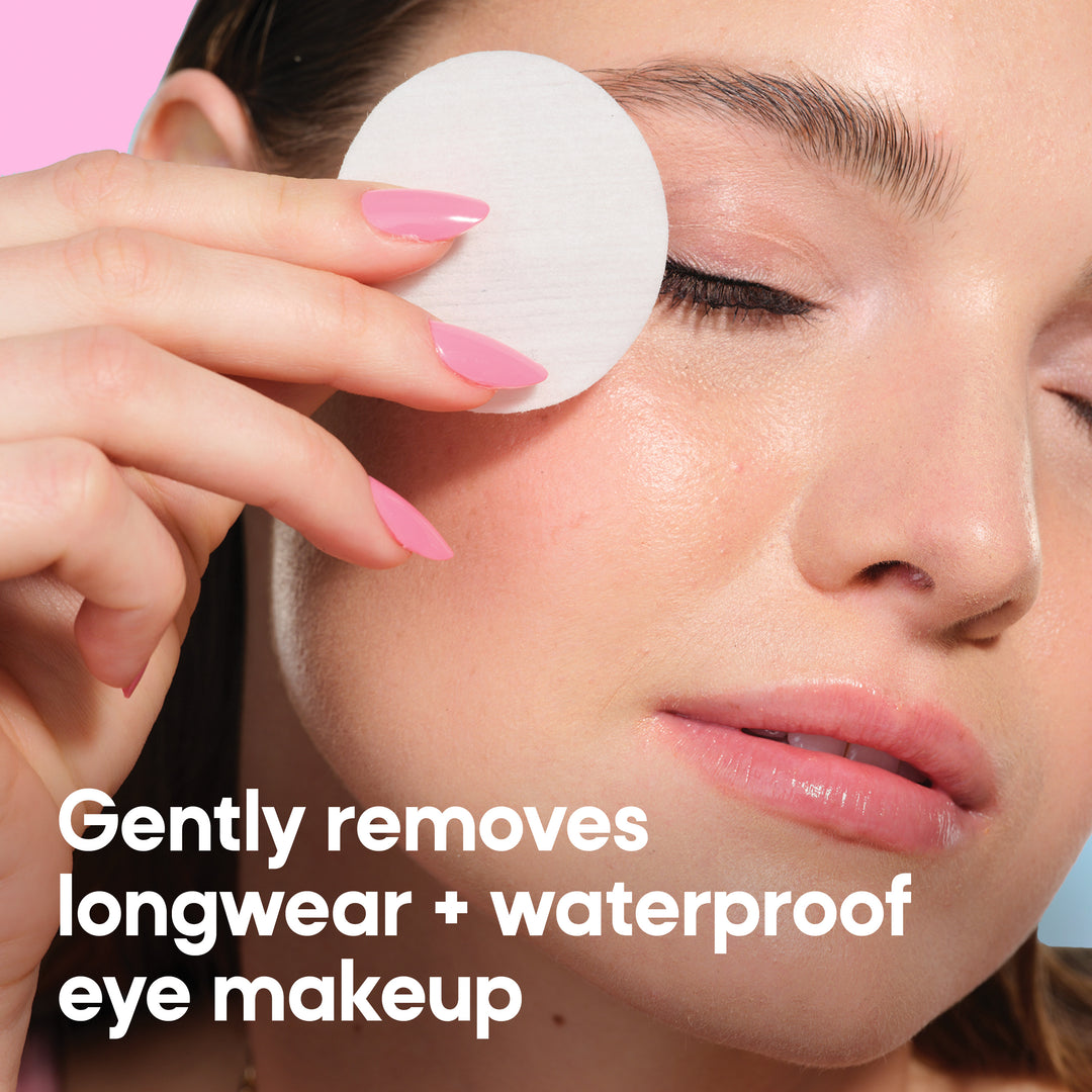 Longwear & Waterproof Eye Makeup Remover Pads
