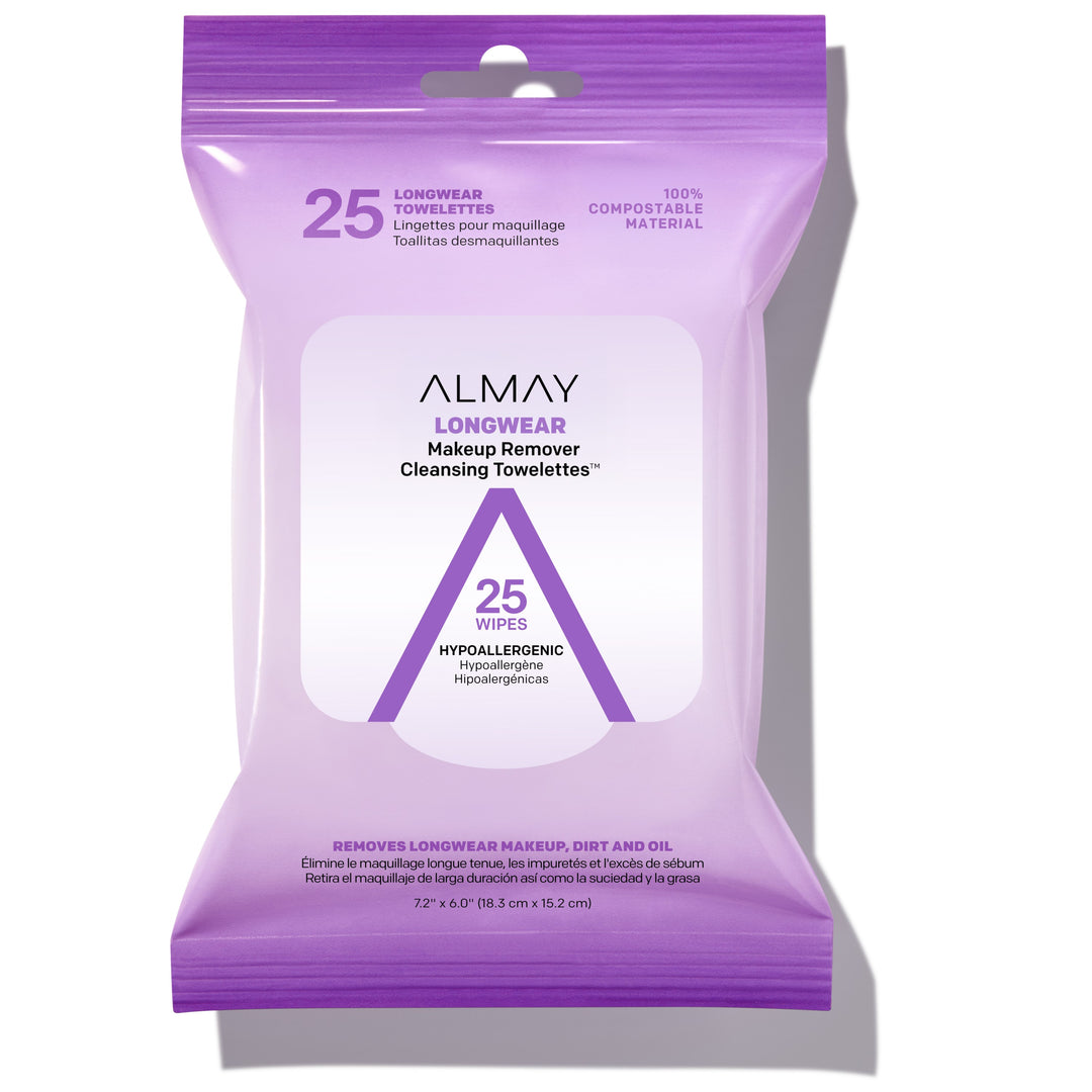 Longwear Makeup Remover Cleansing Towelettes