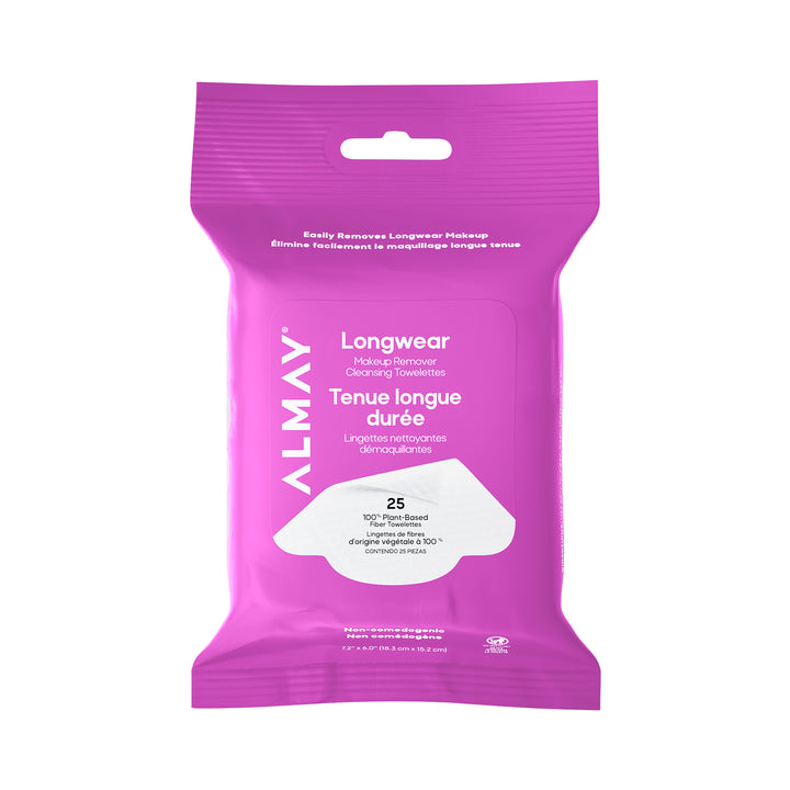 Longwear Makeup Remover Cleansing Towelettes