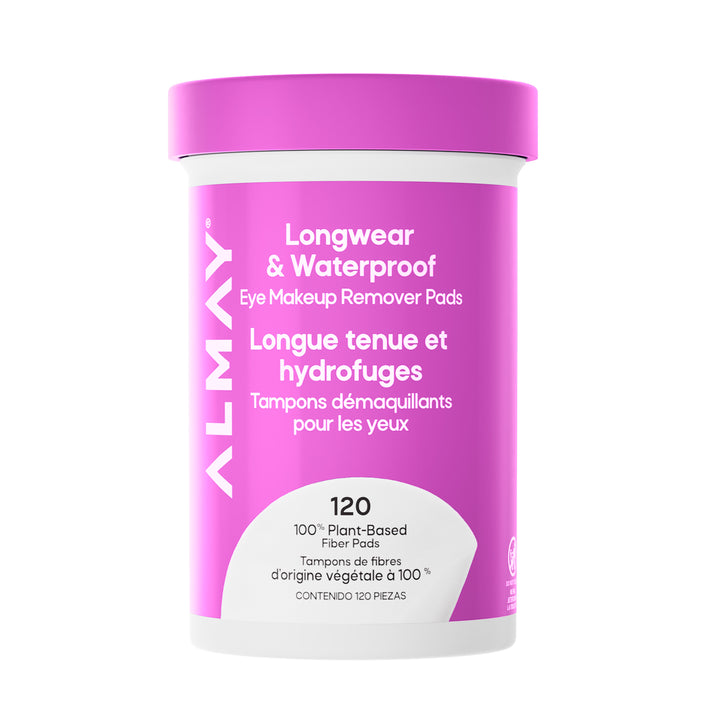 Longwear & Waterproof Eye Makeup Remover Pads
