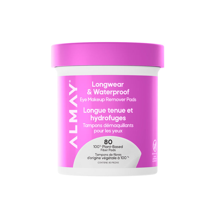 Longwear & Waterproof Eye Makeup Remover Pads